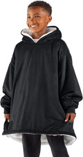 Wearable Blanket Hoodie - Oversized Plush Sherpa for Adults