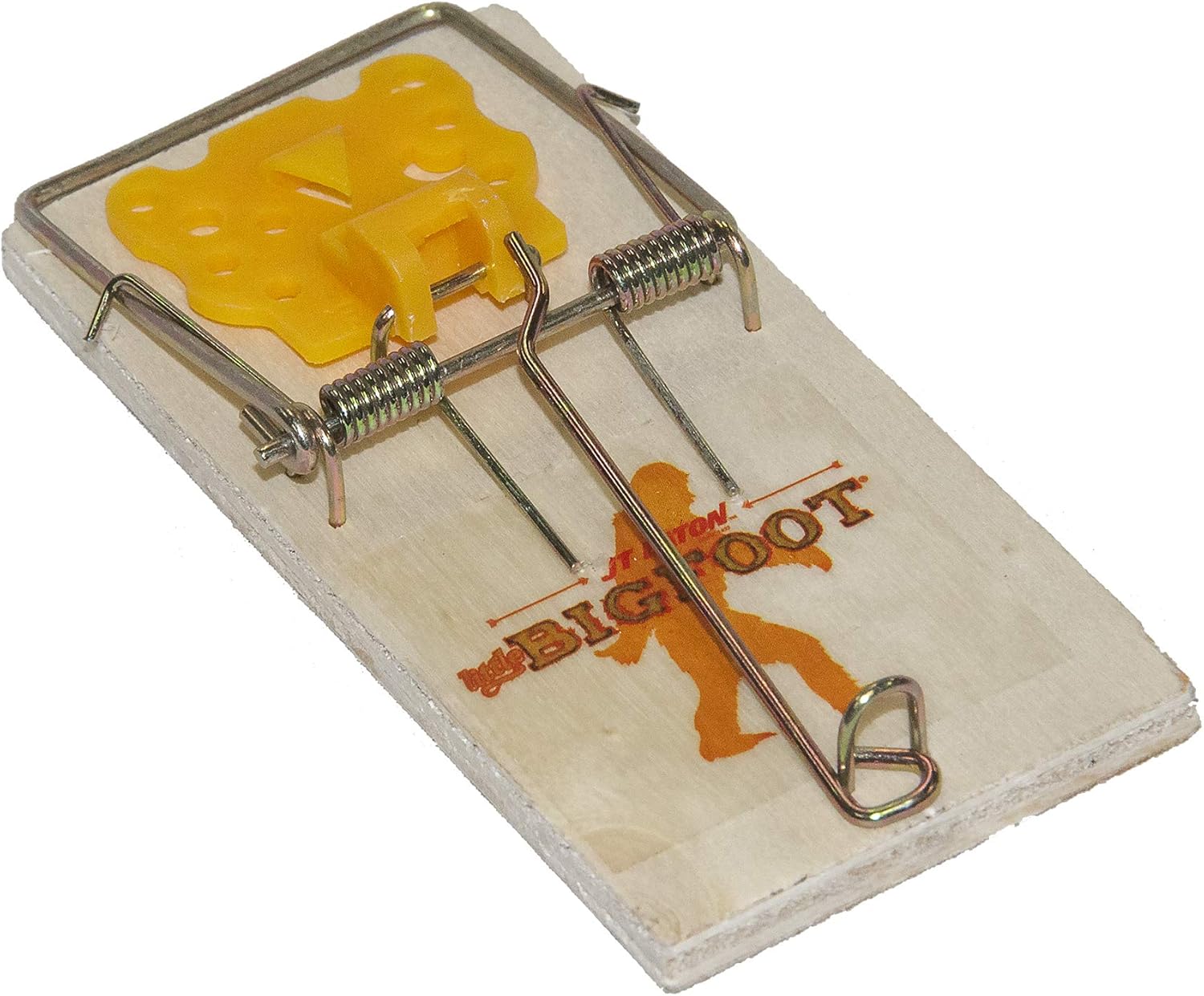 12-Pack JT Eaton Little BIGFOOT Wooden Snap Traps - Enhanced Trigger for Quick Mouse Capture