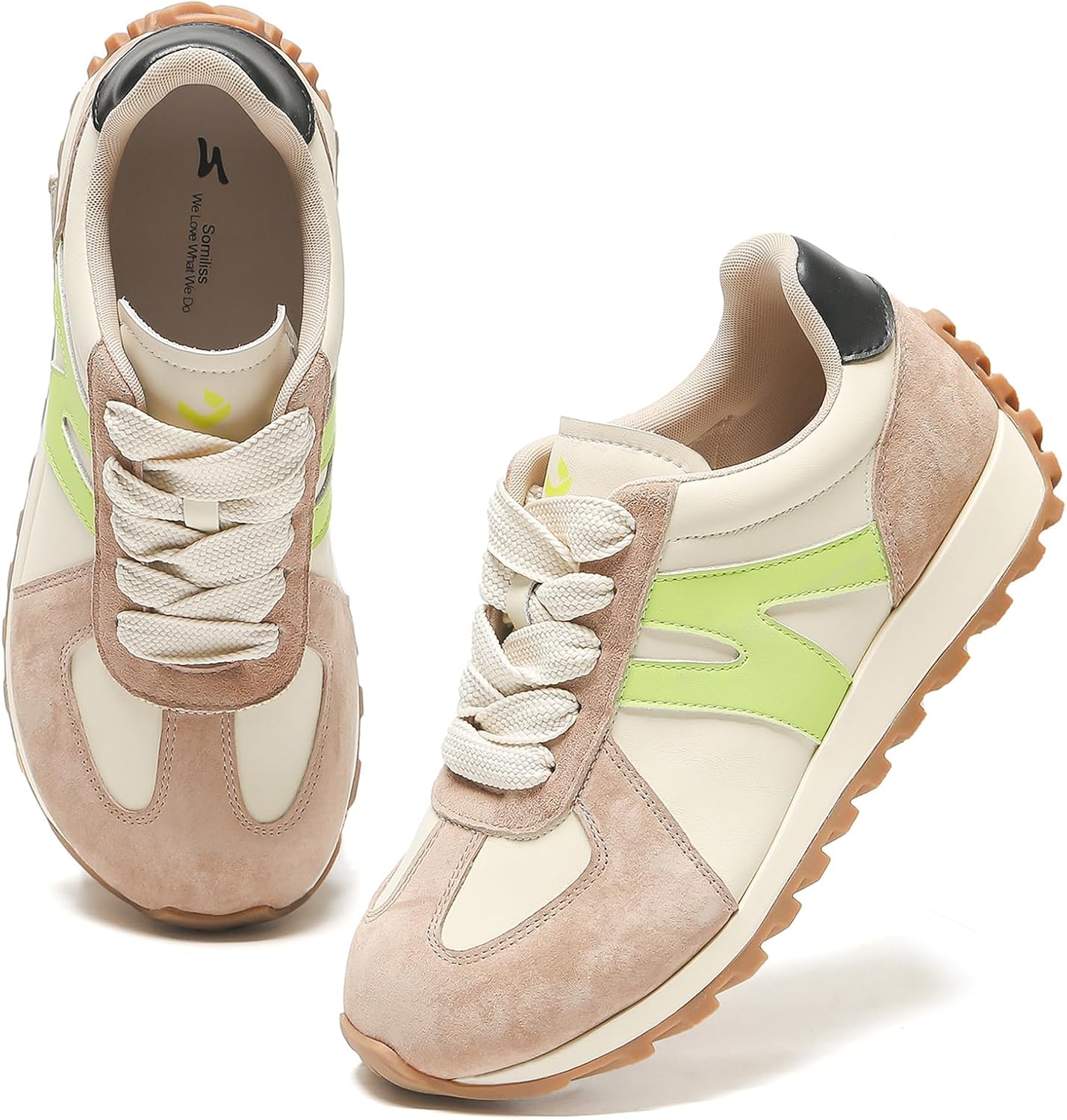 Wide Toe Box Shoes for Women - Comfortable Casual Sneakers