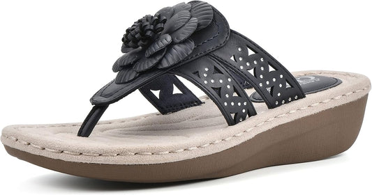 Cliffs by White Mountain Women's Cynthia Wedge Sandal Review