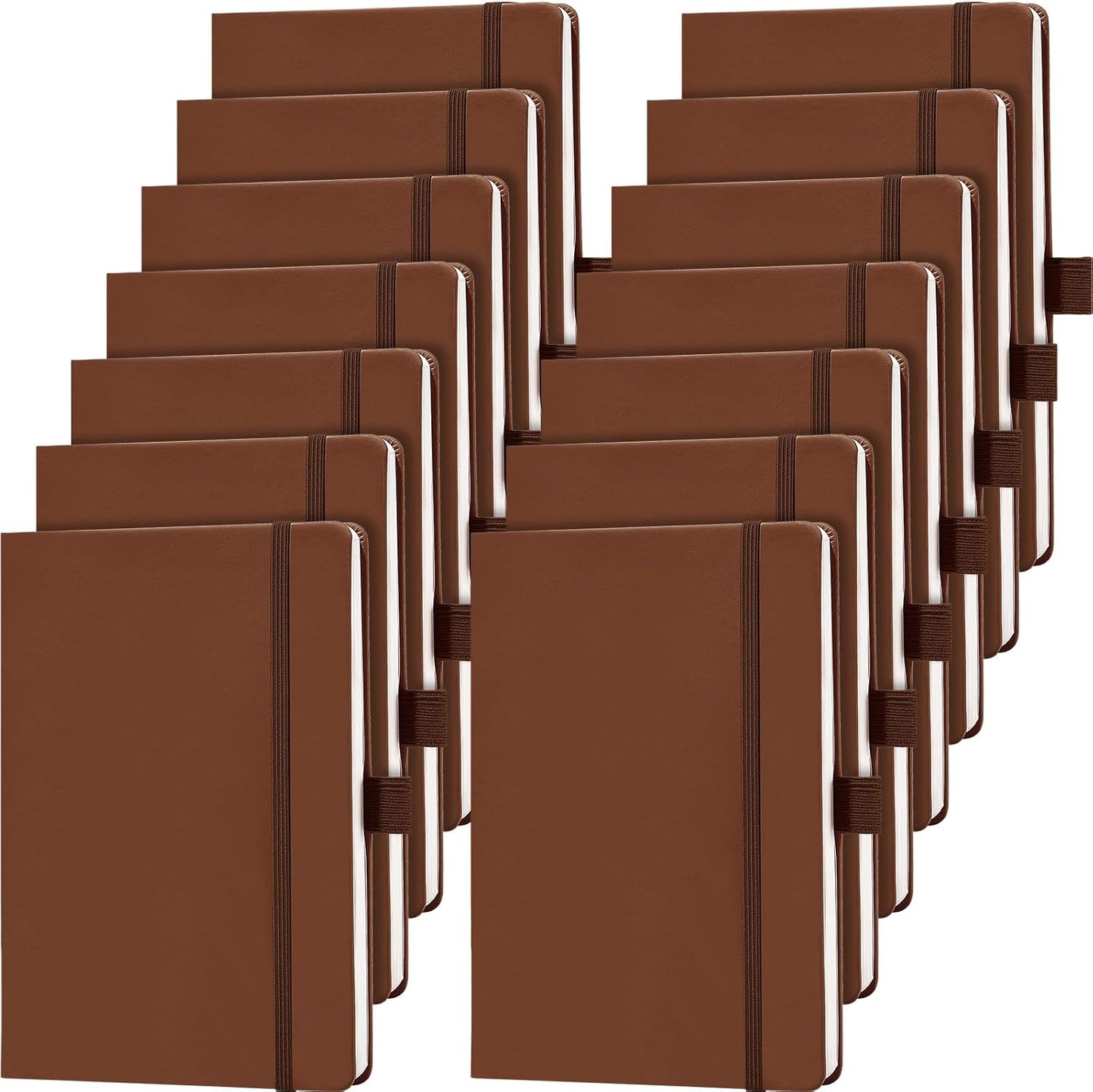 14 Pack A5 Lined Journal Notebooks for School and Work
