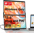 JSAUX FlipGo Lite 15.6ft Flipable Dual Stacked Portable Monitor
