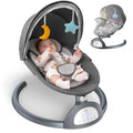 Electric Baby Swing for Infants to Toddler - Portable Bluetooth Rocker