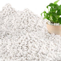45LB Natural White Rocks 1/4-3/4 in Garden River Rock - Clean Look