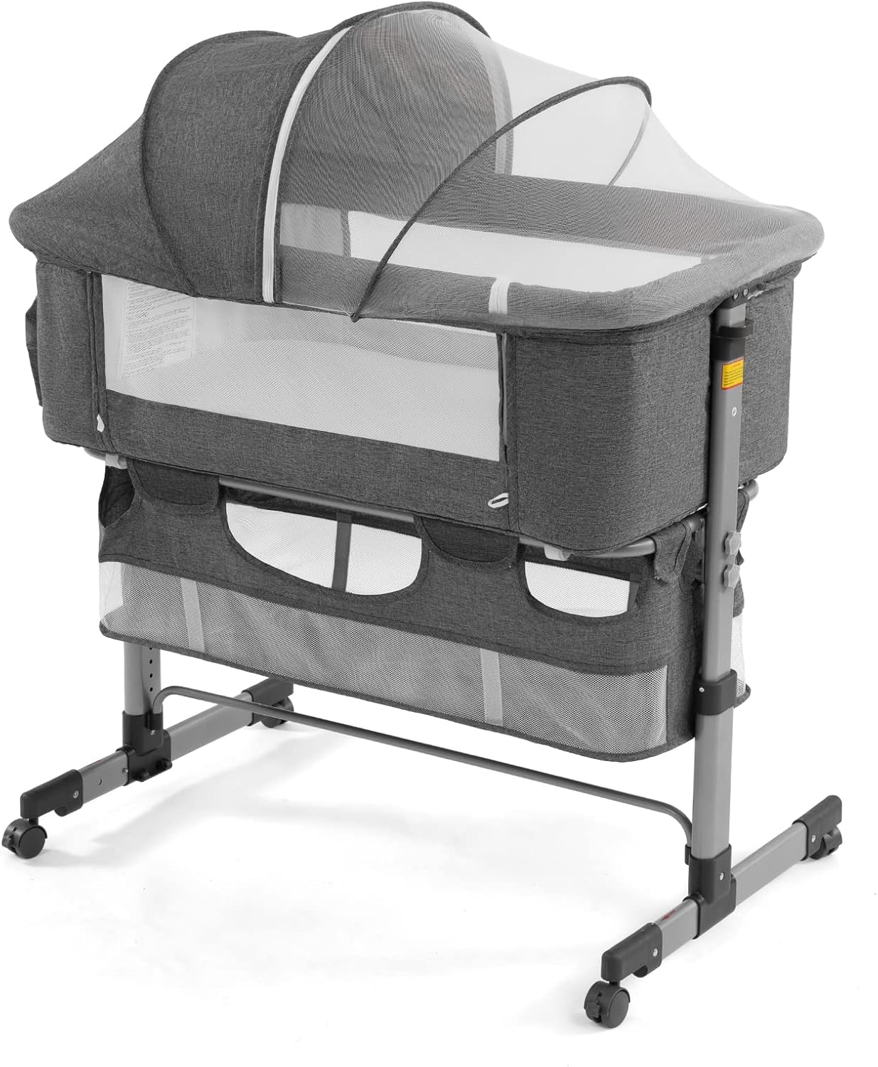 3-in-1 Baby Bedside Crib | Portable & Adjustable