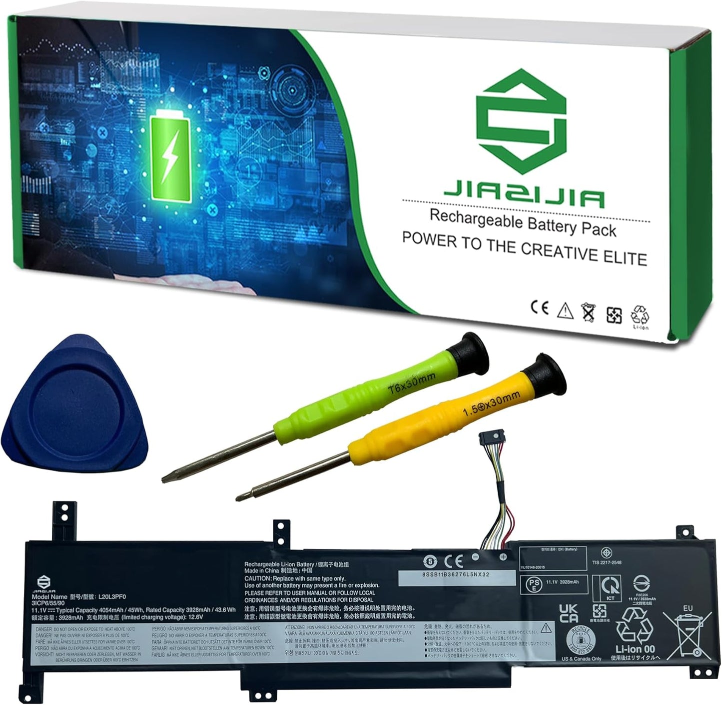 L20L3PF0 Laptop Battery Replacement for Lenovo IdeaPad Series
