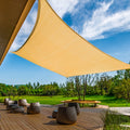 Kanagawa 6ftx7ft Sand Sun Shade Sail Rectangle - UV Block Canopy