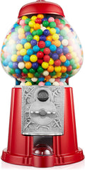 Olde Midway 15ft Gumball Machine with Glass Globe - Vintage Candy
