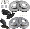 Front and Rear Brake Pad & Rotor Kit for 2008-17 Enclave/Traverse