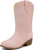 Cowgirl Boots for Girls Mid Calf Youth Girl Cowboy Western Boots daily