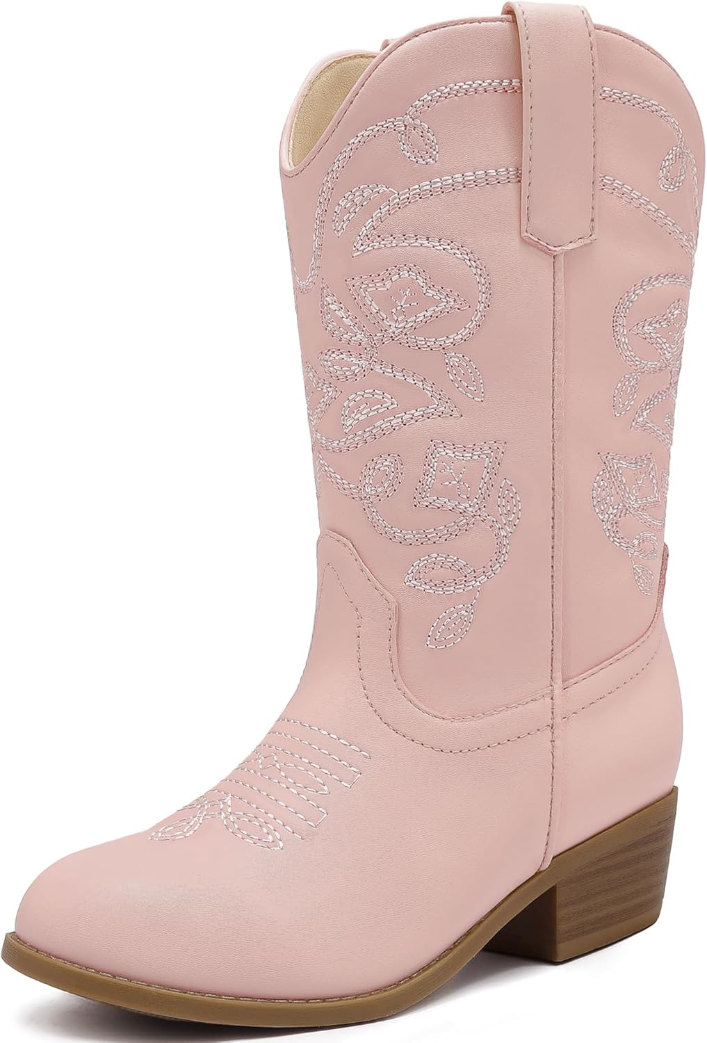 Cowgirl Boots for Girls Mid Calf Youth Cowboy Western Style
