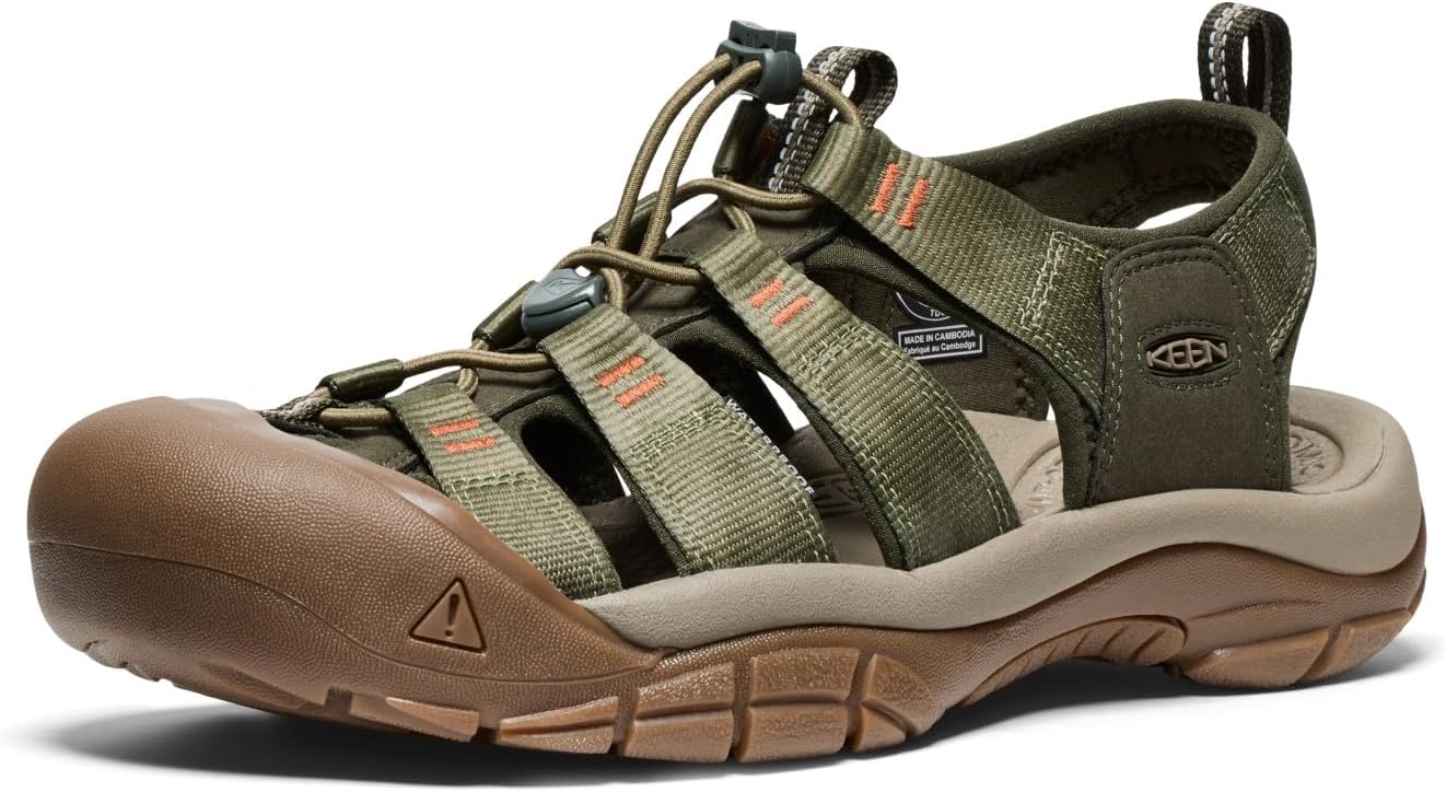 KEEN Men's Newport H2 Closed Toe Water Sandal for Summer Fun