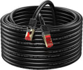 Cat6 Outdoor Ethernet Cable 250ft - Shielded, UV Resistant, Direct