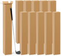 Qilery Golf Club Shipping Boxes - 10 Pcs Tall Corrugated Boxes