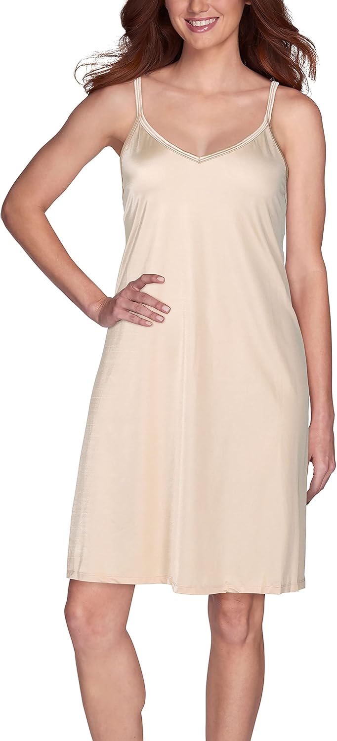 Vanity Fair Women's Anti-Static Nylon Full Slips for Under Dresses