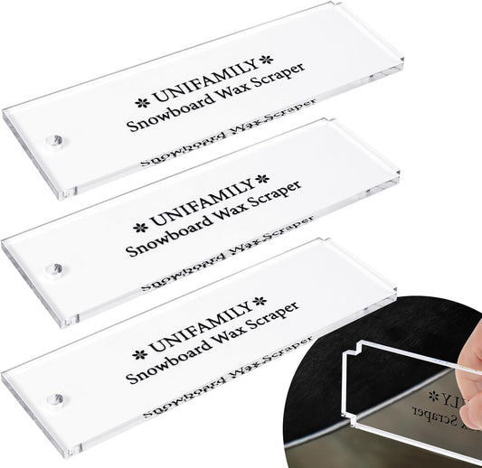3pcs Plastic Wax Scraper Set - Easy Wax Removal