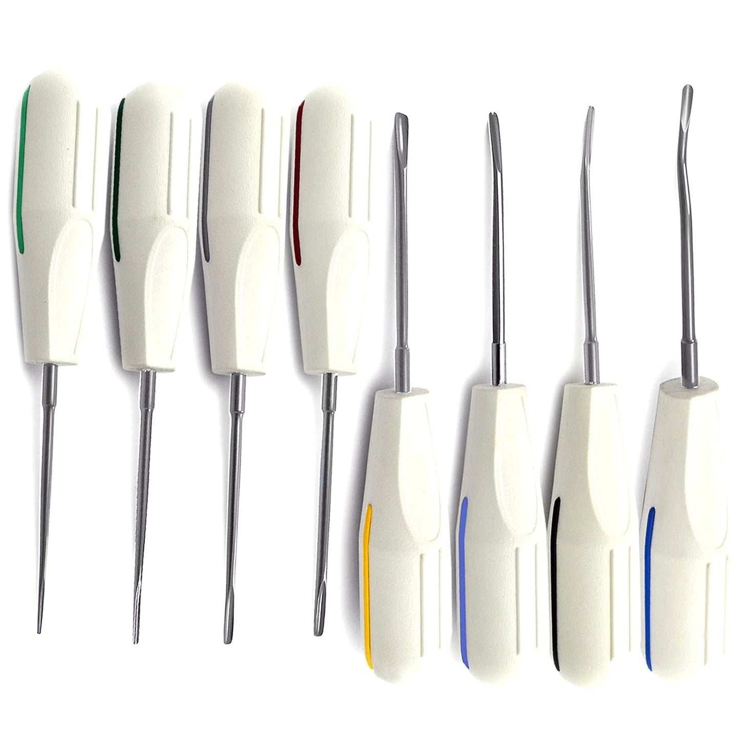 Professional Dental Instruments Set of 8 for Root Extraction