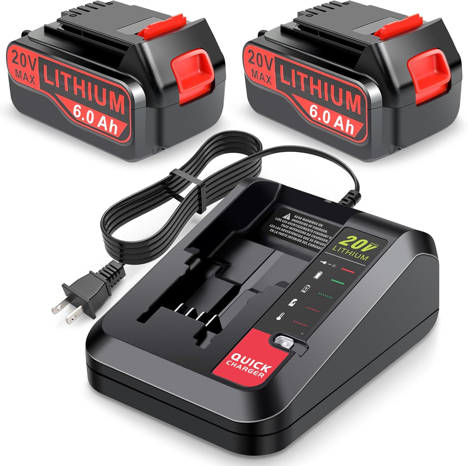 20V Lithium Battery Replacement for Black and Decker Tools