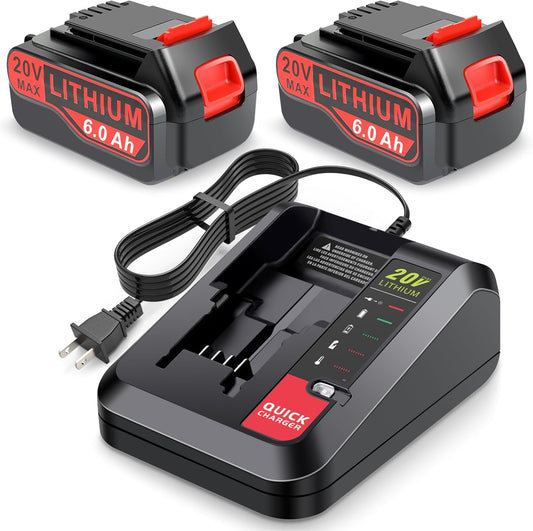20V Lithium Battery Replacement for Black and Decker Tools