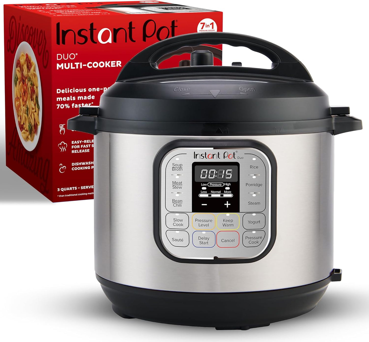 Instant Pot Duo 7-in-1 Mini - Cook, Steam, Saut & More!