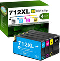 712XL Ink Combo Pack for HP DesignJet Printers - High Capacity