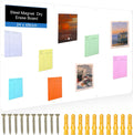 Magnetic Board Steel Magnet Bulletin Board 24 x 48 in - Durable