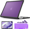 Batianda Ultimate Protection Case for MacBook Pro 16 in - Matte Purple