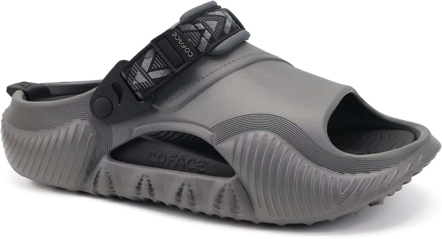 COFACE Mens Orthotic Clogs for Plantar Fasciitis Recovery Sandals
