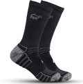 Crew Work Socks Sweat-Wicking Wool for Long Shifts - Made in USA