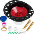 Freestanding Tub Drain Rough-in Kit - Secure Floor-Mounted Drain