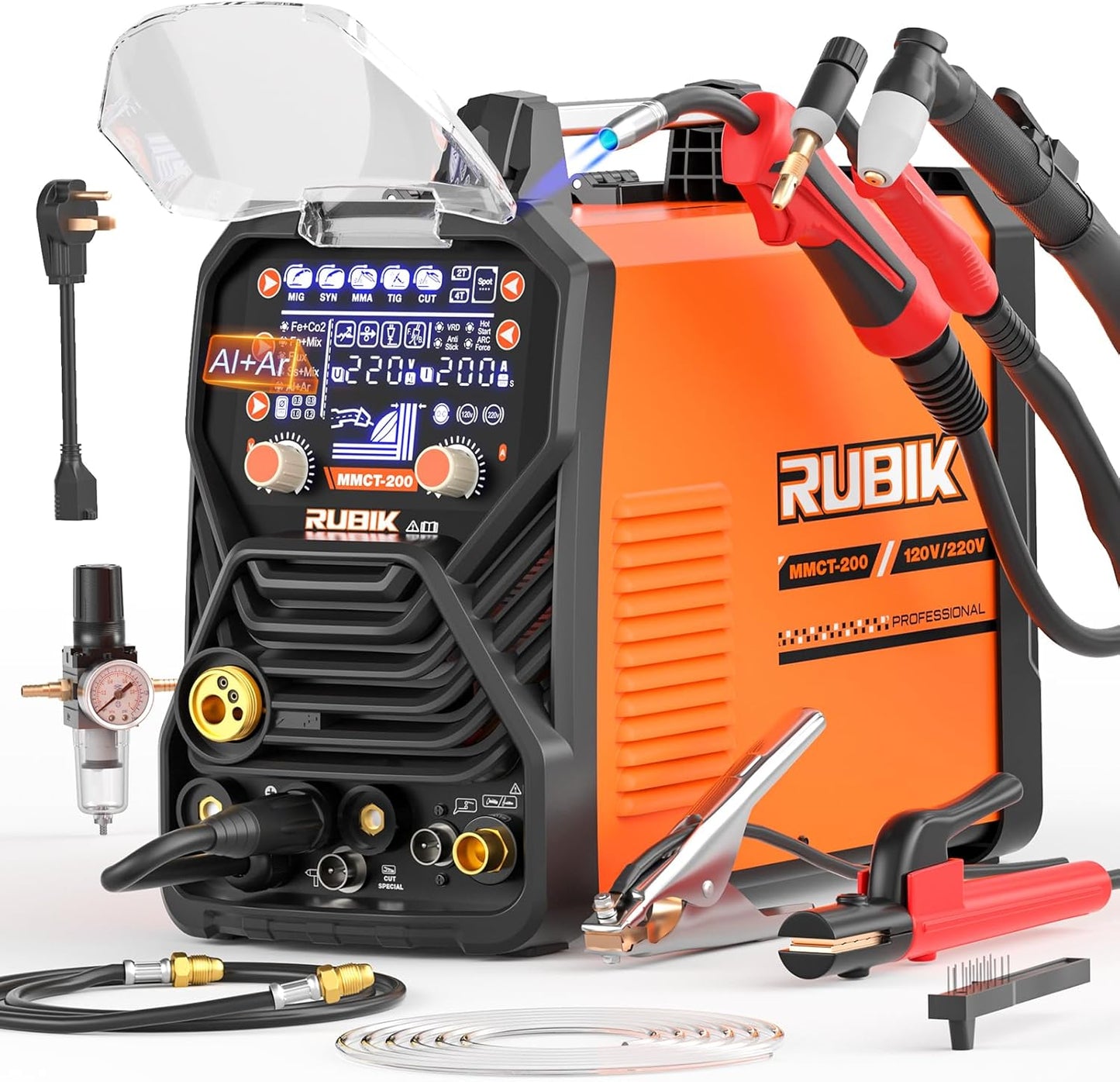 Multiprocess Welding Machine 200A 7 in 1 Welder Combo Review