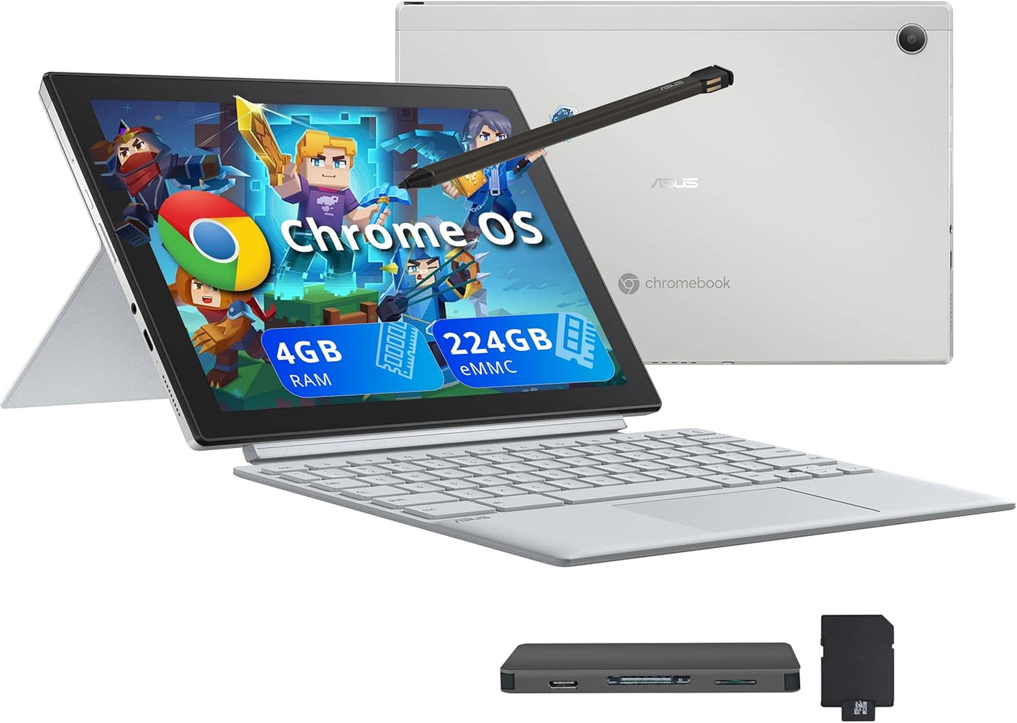 ASUS Chromebook Detachable CM3001 10.5in Touchscreen Laptop