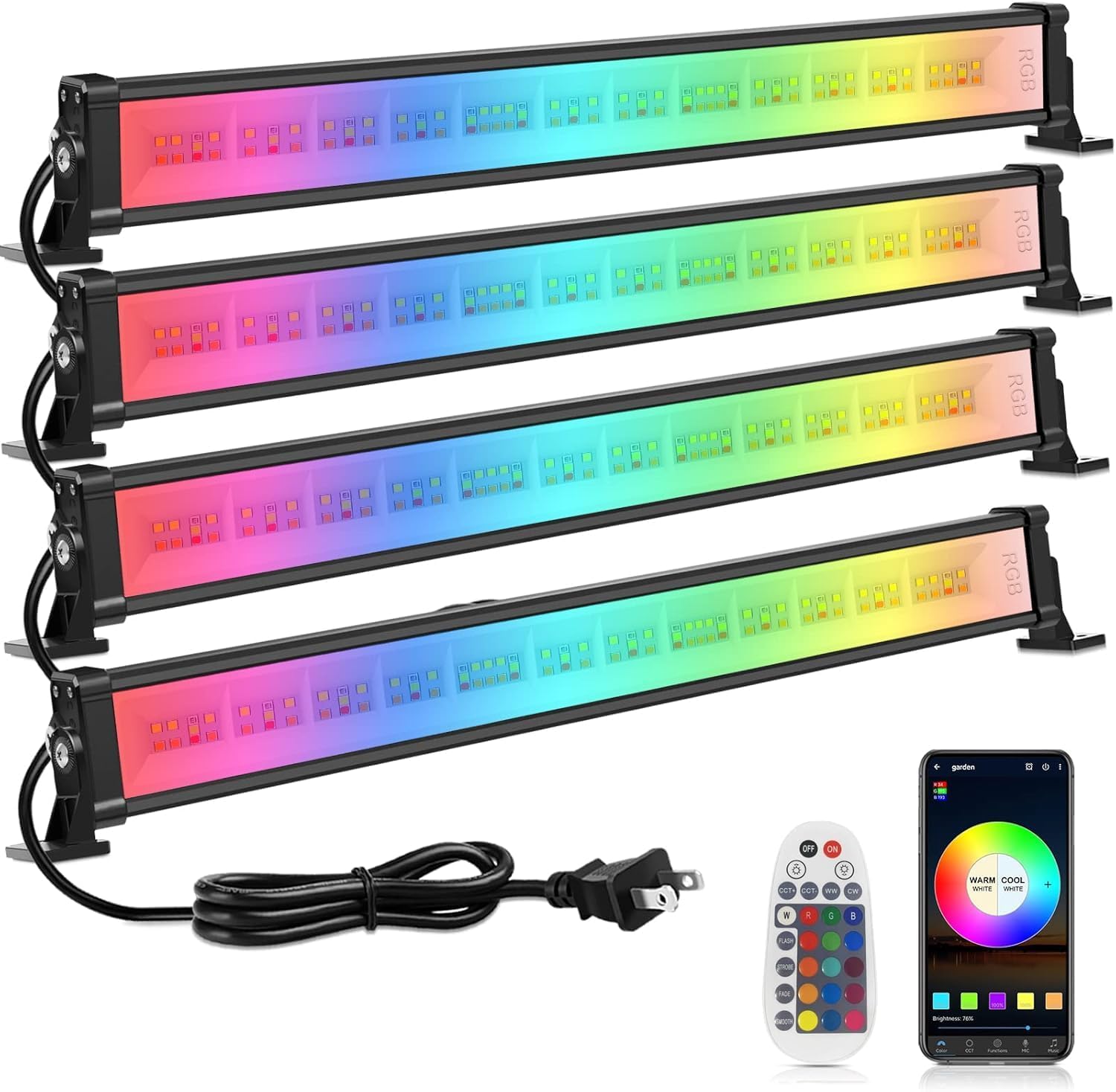 MEIKEE 42W Wall Washer Lights for Smart Outdoor Lighting Fun