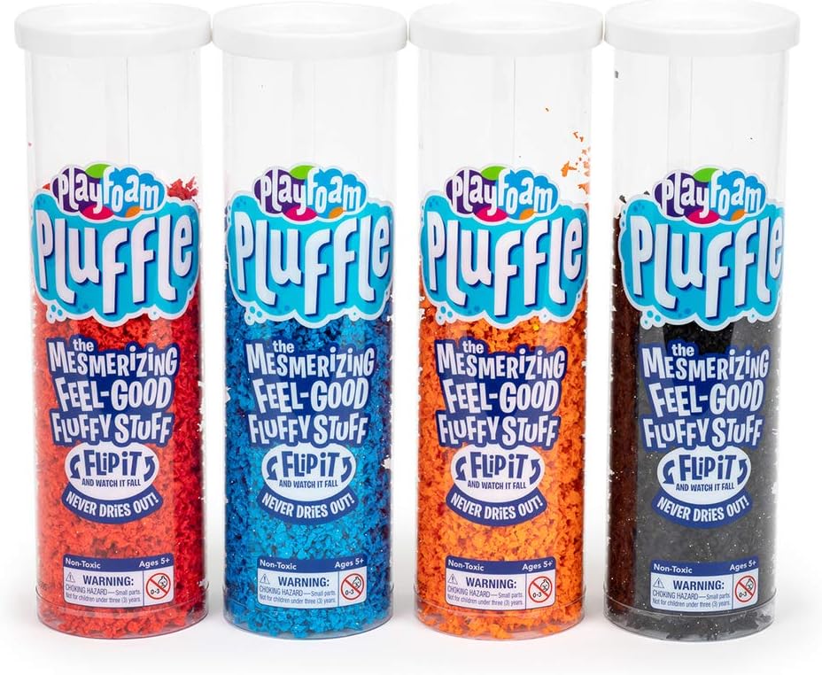 Pluffle Sensory Bin Foam Set - No Mess Fun for Toddlers
