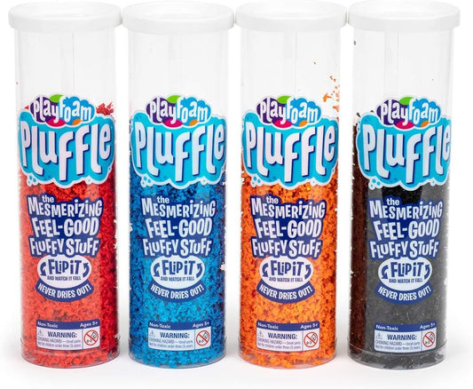 Pluffle Sensory Bin Foam Set - No Mess Fun for Toddlers
