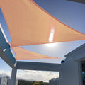 SUNNY GUARD Custom Size 8ft x11ft x13.6ft Peach Fuzz Right Triangle