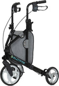 3 Wheel Walkers for Seniors - Compact Foldable Rollator for Small