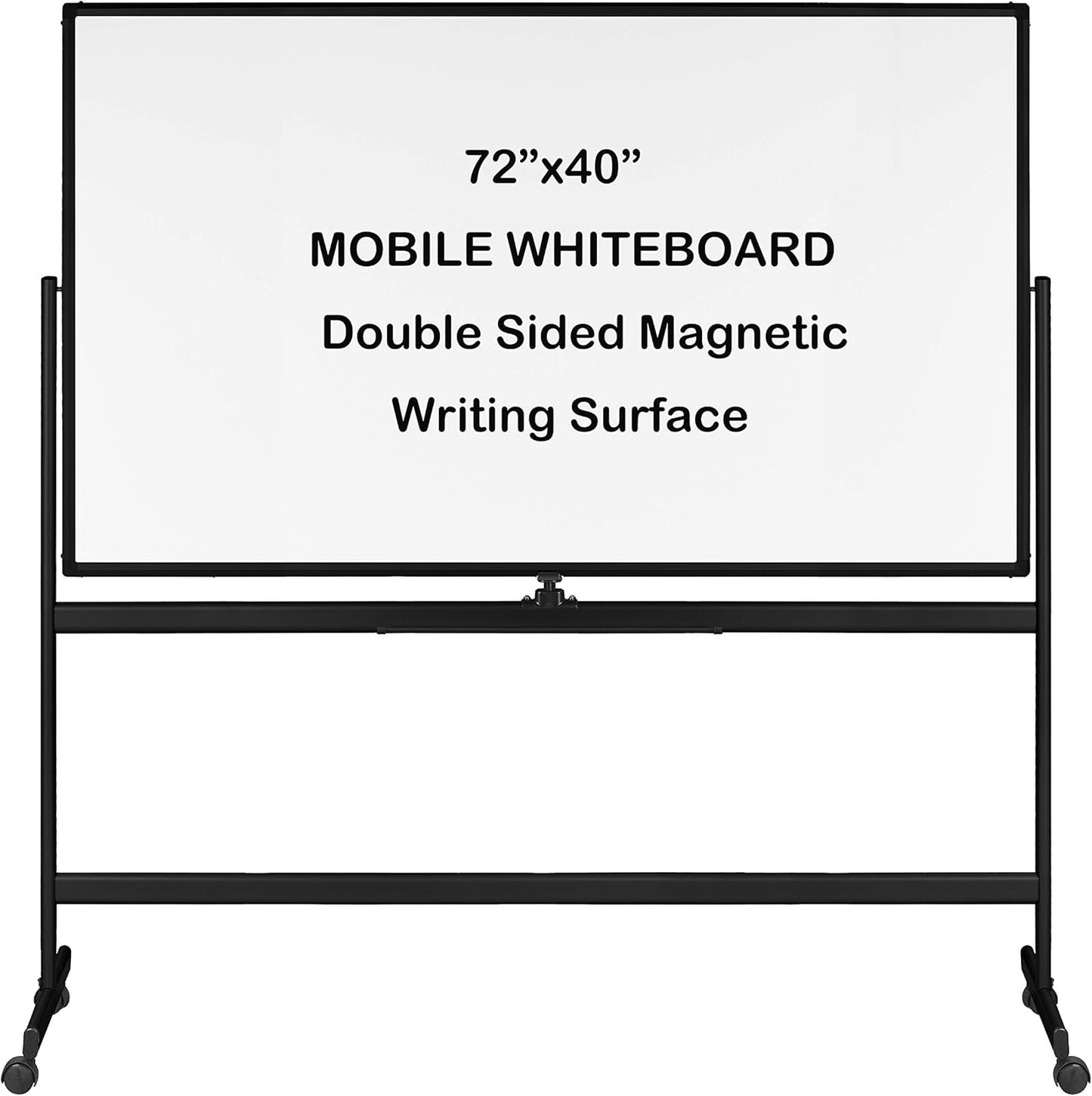 INNOVART Mobile Whiteboard 72 x 40 for Easy Writing and Wiping