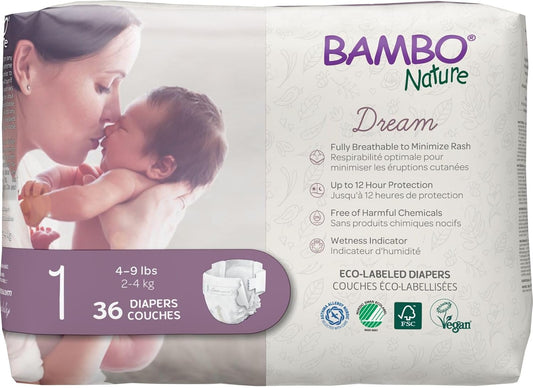 Bambo Nature Sustainable Diapers - Enhanced Leak Protection!