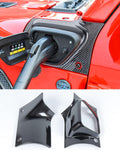 Savadicar Cowl Body Armor for Jeep Wrangler 4xe - Carbon Fiber Pair