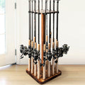 360 Degree Rotating Fishing Rod Holders for Garage by Ghosthorn