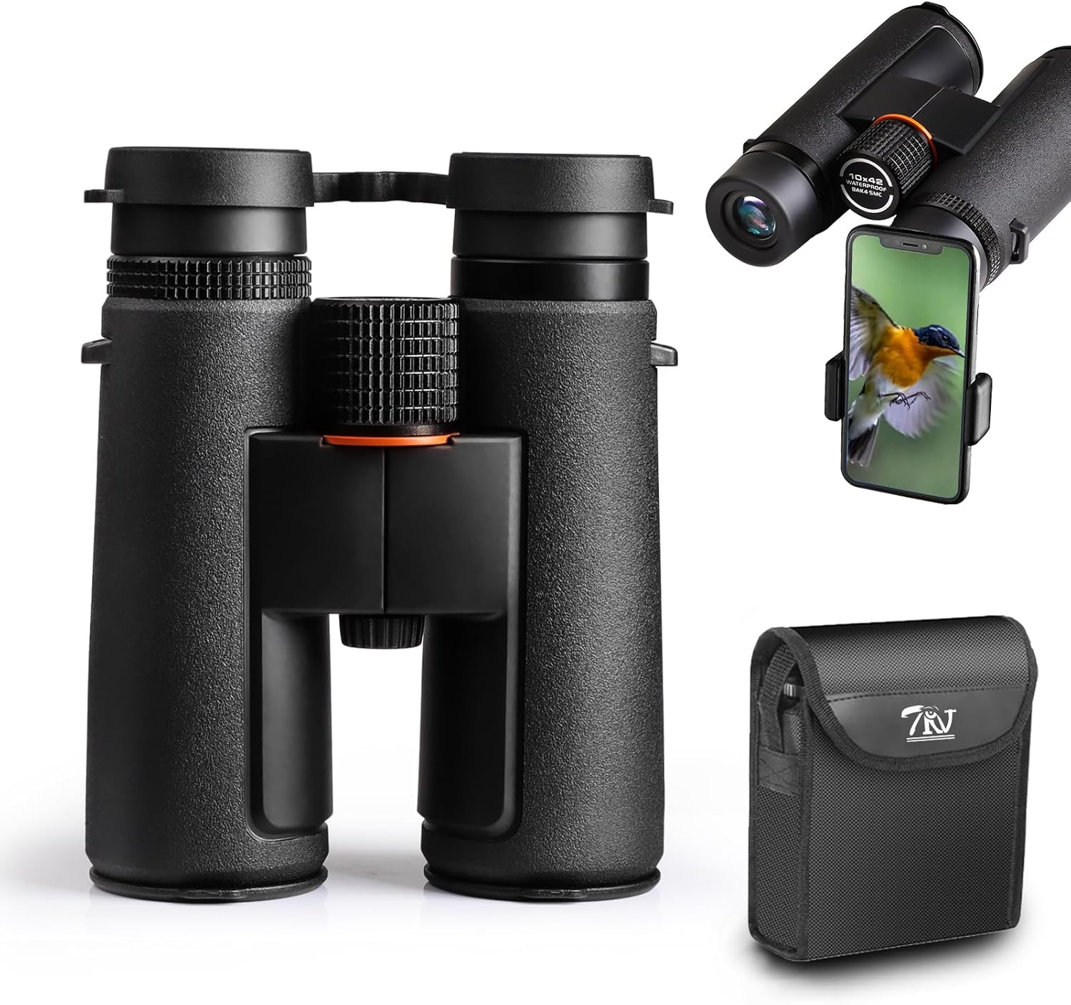 10x42 High Powered Binoculars for Adults - Waterproof & Fogproof