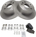 Rear Brake Pad & Rotor Kit for 2007-2012 Lexus ES350 and Toyota