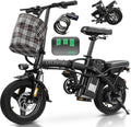 Folding Electric Bike for Adults and Teens - Compact 24MPH Commuter