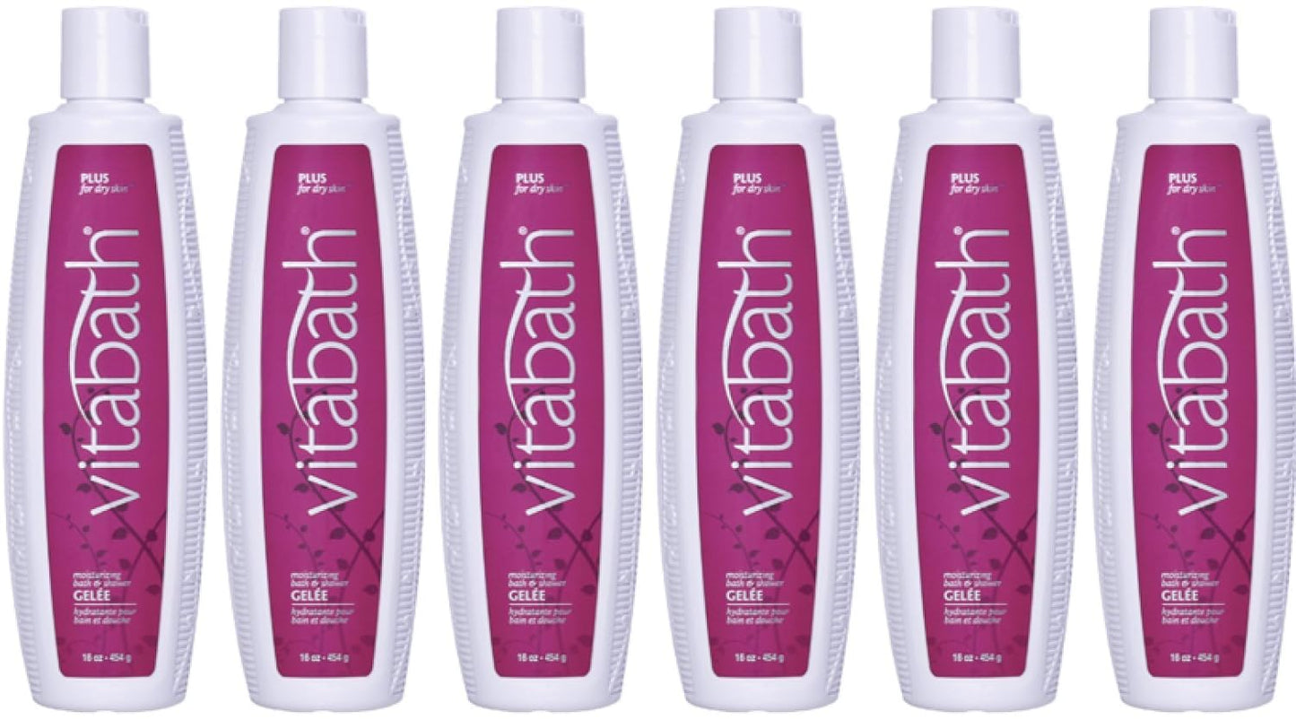 Vitabath Moisturizing Bath & Shower Gelee for Dry Skin Pack