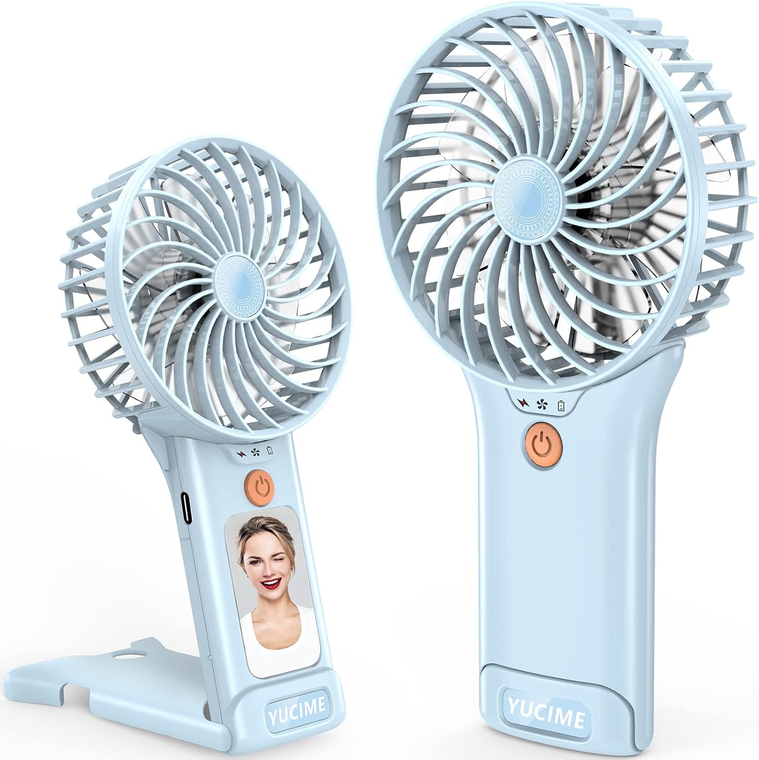 Yucime Portable Handheld Fan - Stay Cool Anywhere!