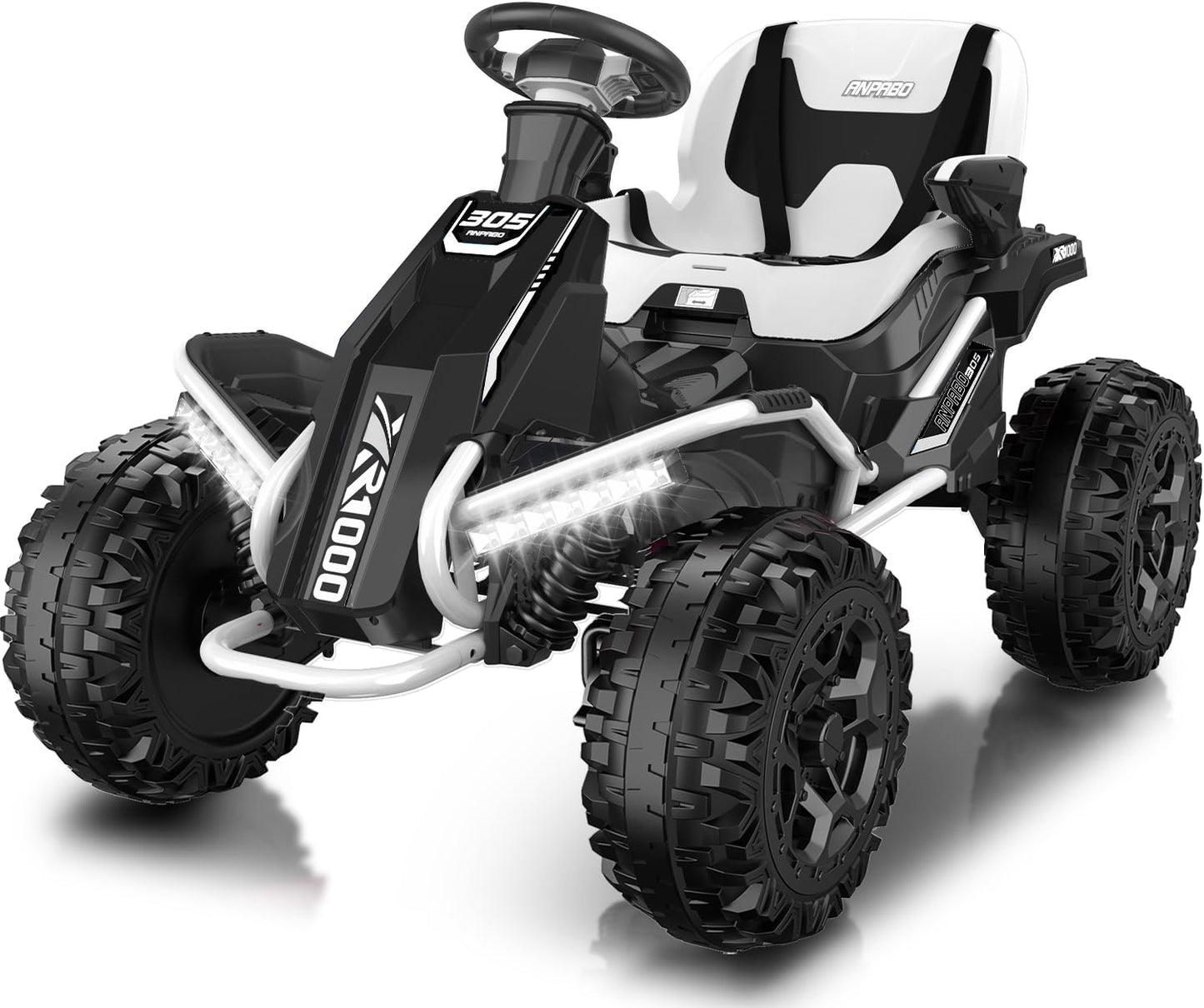 24V 4x4 Ride On Toy for Big Kids with Adjustable Seat