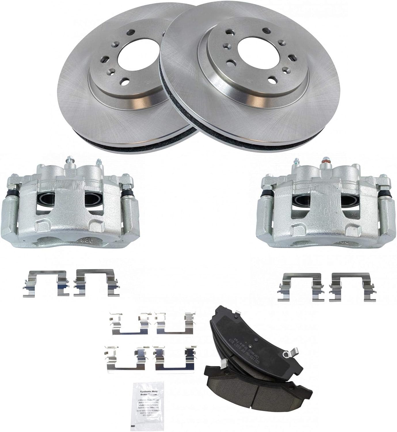 TRQ Front Brake Pad & Rotor Kit for Buick Lucerne & Impala