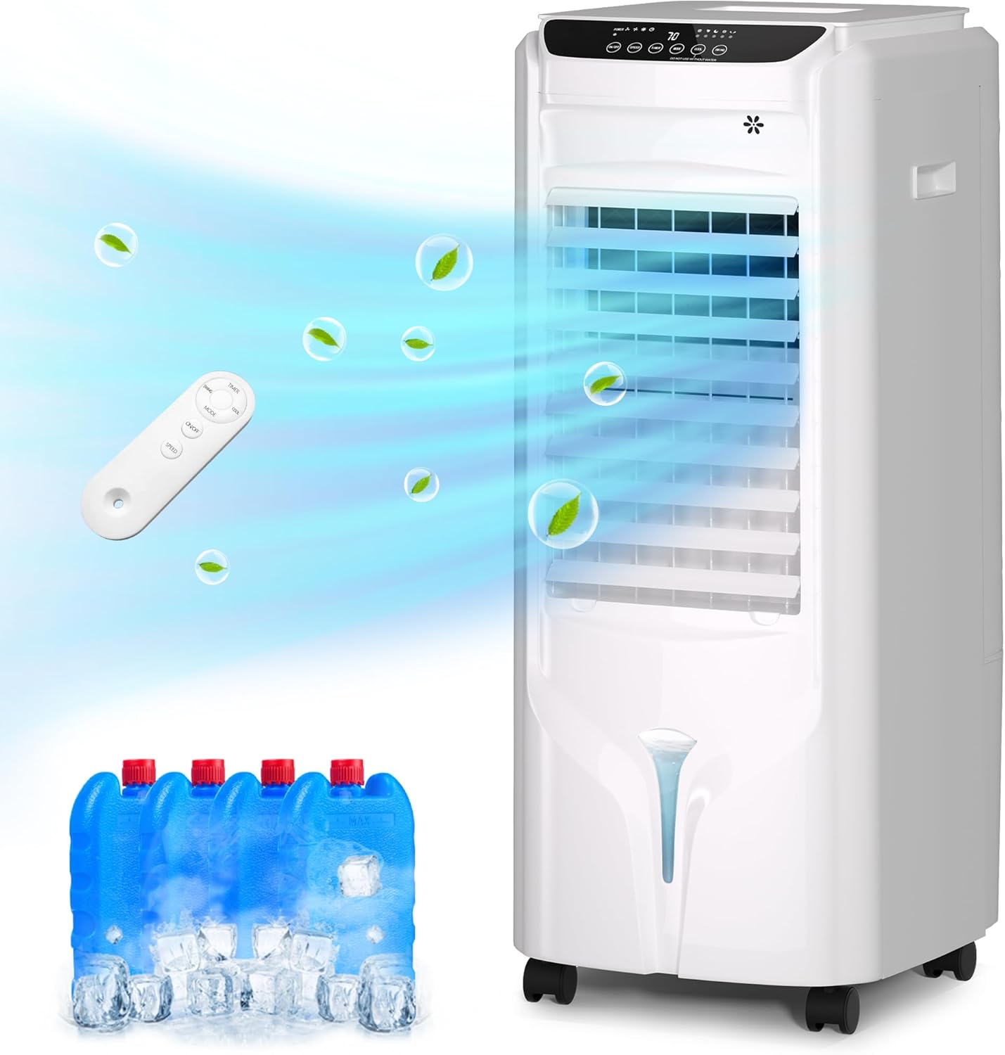 32 Inch Swamp Cooler Air Conditioner with 3 in 1 Functionality