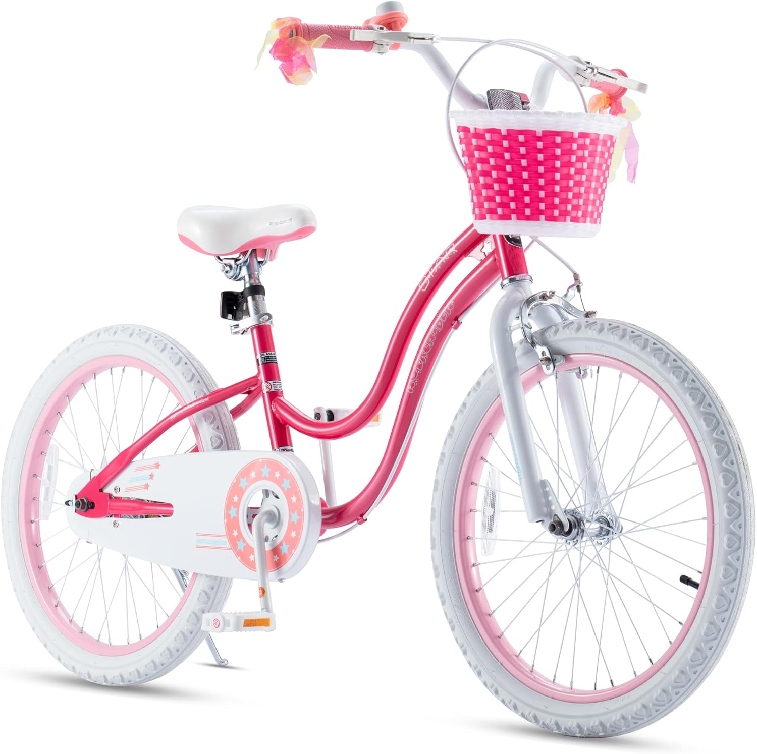 RoyalBaby Girls Bike EZ Bike Stargirl Training Balance Pedal
